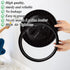 3PCS 5 5 Gamma,Black Gallon Screw Top Lids, Leak-Proof Seal Lids Bucket for Pet Food Storage Container Lids, Paint