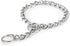Stainless Steel P Chock Metal Chain Training Dog Pet Collars Necklace for Small Medium Large Dogs, 50cm