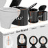 UOPBYEA Portable Camping Toilet for Adults With Urine Gel and Leak-Proof Bags, Washable Outdoor Toilet for Camping