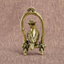 1 Pcs Brass Parrot Ornament, Animal Figurines for Desktop Decoration (Golden)