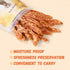 10.6 oz Pawmate Dog Treats Chicken Jerky Strips for Dogs, Natural Healthy Dog Jekry with Taurine, Real Chicken Twists