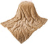 (24" 32") DG-Mocha Fuzzy Dog, Cat & Pet Blanket - Warm & Soft Plush Fleece Receiving Blanket for Dog Bed, Cat Bed