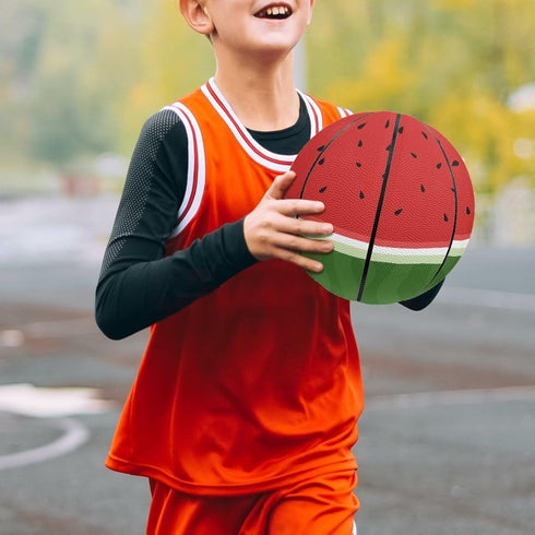 5/7 Basketball Size for Girls Boys Youth Teens Non Slip Rubber Official Size Indoor Outdoor Game Basketball