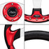 Roykaw Universal Golf Cart Steering Wheel Compatible with EZGO RXV TXT, Club Car DS Precedent Tempo, Yamaha G29