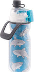 O2COOL Mist 'N Sip Misting Water Bottle, 2-in-1 Mist and Sip Function, Kids Sports Water Bottle - 12 oz