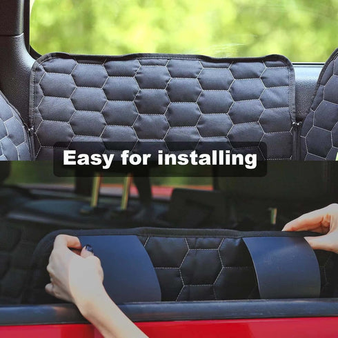 F150 1500, Hammock Meginc Dog Car Seat Cover for Trucks, Dog Seat Cover for Back Seat Protector Ram Waterproof Dog