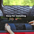 F150 1500, Hammock Meginc Dog Car Seat Cover for Trucks, Dog Seat Cover for Back Seat Protector Ram Waterproof Dog