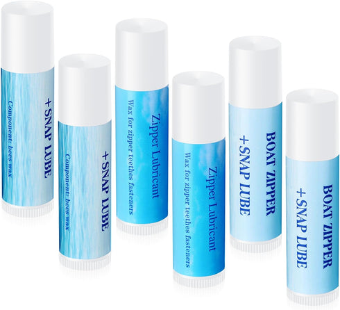 BBTO Snap and Zip Wax Zipper Lubricant Stick Marine Lube for Boat