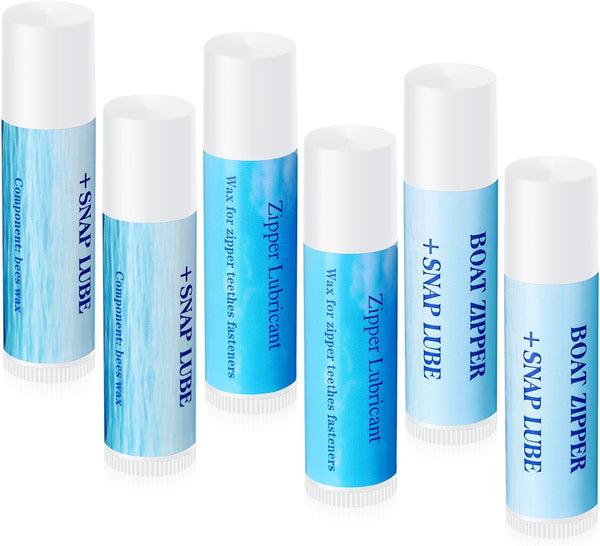 BBTO Snap and Zip Wax Zipper Lubricant Stick Marine Lube for Boat