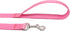 TAIAN 5 FT Strong Dog Leash - Nylon Leashes for Small Medium Large Dogs (Pink)