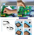 Feeding Fish Ring Set | 4pcs Fish Food Feeder + Jellyfish Decorations + Thermometer Strip for Aquarium Tank Accessories