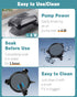 Pawfly Aquarium 4 Inch Air Stone, Fish Tank Airstone Bubble Diffuser for Pumps, Tanks, Ponds
