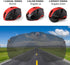 Shinmax Adult Bike Helmet with Removable Magnetic Goggles & USB Rechargeable LED Light, Adjustable Size