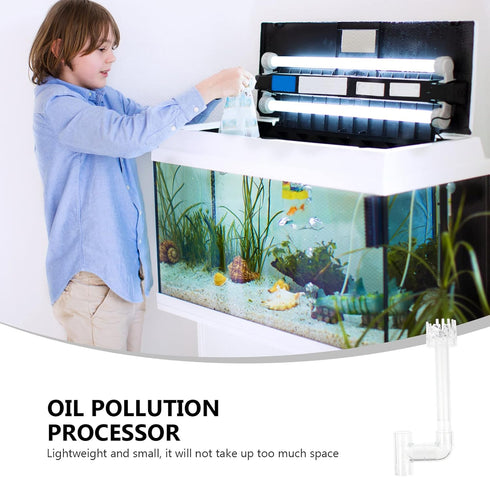 NUOBESTY Aquarium Filter Surface Skimmer, Protein Skimmer Filter for Aquarium Fish Tank Aquatic Plant