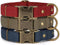 PET ARTIST Dog Collars for Medium Dogs, Heavy Duty Nylon with Quick Release Metal Buckle, Soft Padded Blue Collar, M