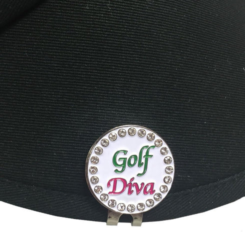 Par 3 Kit Golf Accessories, Includes Towel, Tee Bag with 4 Tees, and Bling Golf Ball Marker with Hat Clip