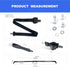 YOUXIFUN 2 42" Universal Golf Cart Retractable Passenger Seat Belts with Bracket Kit for Yamaha Club Car DS Precedent