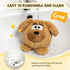 COPHCY Moving Dog Ball, Jumping Squeaky Interactive Dog Toys, Plush Chew Toys for Small/Medium/Large Dogs, USB