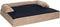 PETMAKER Orthopedic Memory Foam Pet Bed with Bolster for Medium Dogs