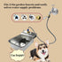 9L 3/4'' Small Automatic Dog Water Dispenser, Stainless Steel Dog Water Bowl for Outdoor, for Puppies, Kittens
