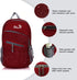 Outlander Packable Lightweight Travel Hiking Backpack, 33L (Dak Red)