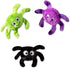 Fringe Studio Mini Dog Toy Set, Creepy Crawly Spiders, Set of 3, Multi-Colored