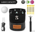 Golf Valuables Pouch - Bucket Waist Design with Drawstrings Leather Golf Tee Bag for Men Women