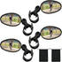 Hestya Bike Mirror, 360 Degree Adjustable Handlebar Mirror for Mountain Road Bike