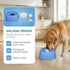 Generic (2, Slow Feeder Lick Bowl for Liquid Dog Treats - Spill-Resistant Lick Mat with Rolling Ball for Bone Broth