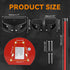 2-in-1 IP67 Boat Navigation Lights, Integrated Split Red and Green LED Bow Lights, Waterproof Navigation Lights Boat
