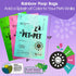 720 Counts 41% 59% Pet N Pet Lavender Scented, Colorful Poop Bags for Dogs, Plant Based & PE Dog Poop Bags Rolls, Extra
