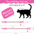 Weewooday 4 Pieces Rhinestones Cat Collars, Breakaway Cat Collar with Bell, Soft Velvet, 4 Colors (XS, Gold, Red, Pink,