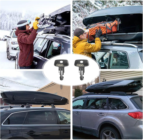 Thule Key Replacement for Roof Racks, Carriers, Crossbars, etc. (Codes N066)