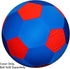 Cover,30-Inch Horsemen's Pride Mega Soccer Ball Blue