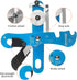 NewDoar Climbing Stop Descender Rappelling Belay for Ropes 10-12mm for Novices Rescue & Arborist CE Certification