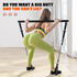 Pilates Bar Kit with Resistance Bands, Multifunctional Pilates Equipment for Women & Men, Home Gym Strength