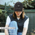 Washed Cotton Vintage Smile Mountain Baseball Cap, Adjustable Dad Golf Hat for Men Women