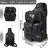 Pack Backpack HAOMUK Tactical Sling Bag Military Rover Shoulder Sling EDC Molle Assault Range Bag