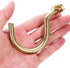 Lurrose Wear-resistant Snooker Table Cue Hook Metal Rack with Screws, Replaceable Pool Cue Holder for Billiard Table