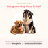 PAWFUME 2-in-1 Pet Brush - Dog & Cat Grooming Brush, Soft Brush for Long & Short Haired Pets