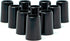 The Golfer's Workshop .355" Taper Tip Black Golf Club Ferrules - Pack of 10, Durable Plastic for Easy Installation