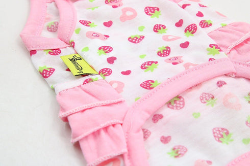 DroolingDog Pink Dog Clothes for Small Dogs, Girl Small Dog Shirts, Medium, Pink