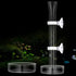 3 Pieces Shrimp Feeding Tube and Dish Set, Glass Shrimp Feeder Tube and 2 Aquarium Shrimp Feeding Dish Bowl