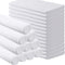 BBTO 24 Count Sublimation Cooling Towels Bulk for Sports 40"x12" White Golf