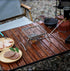TreGoo Camp Grill with Foldable Legs - 304 Stainless Steel Grill Grate for Gas Stove, Ultralight Mini Campfire Stand,