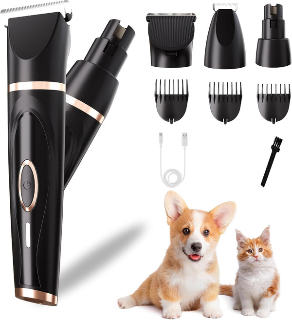 Multifunctional Replaceable Cutter Head Dog Clippers for Grooming Nail Trimmer & Shears