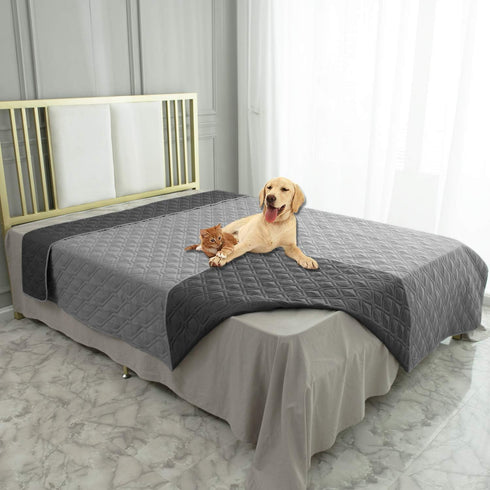 Ameritex Waterproof Dog Bed Cover, Reversible Pet Blanket for Furniture, Bed, Couch, Sofa.