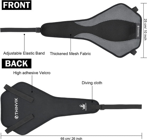 Thinvik Bike Sweat Guard & Frame Protector Cover, Sweat Absorb to Prevent Bicycle Corrosion for Indoor Cycling