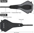 Thinvik Bike Sweat Guard & Frame Protector Cover, Sweat Absorb to Prevent Bicycle Corrosion for Indoor Cycling