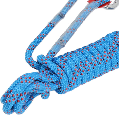 Asixxsix Spring Pole Dog Rope Toy, 16.4ft Outdoor Bungee Hanging Toy for Small Medium Large Dogs